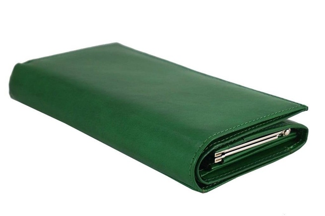 Klasická dámská kožená peněženka - Barberini's - hnědá