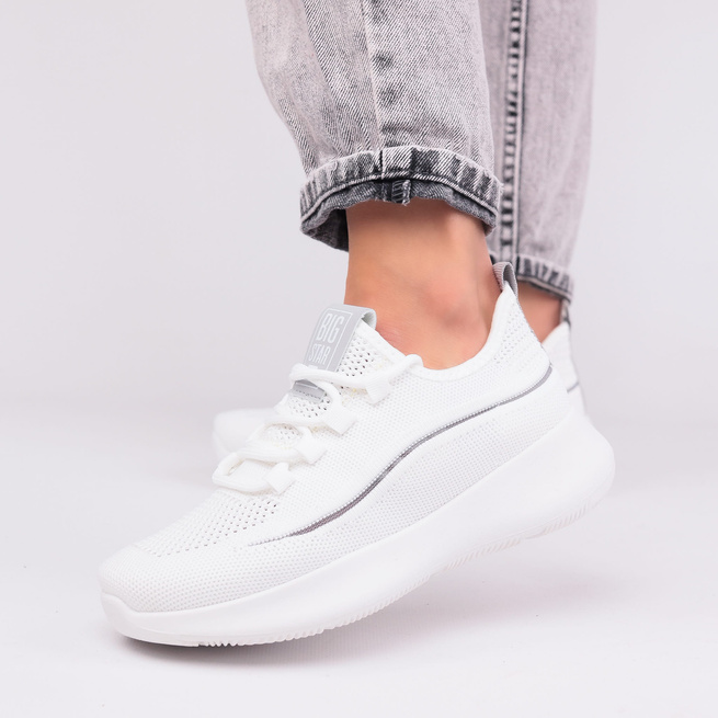 Dámské polobotky Big Star NN274662 white