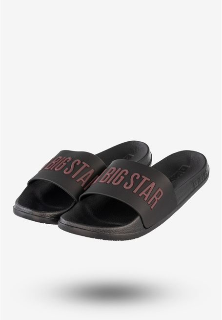 Klapki damskie Big Star SS274708 czarne