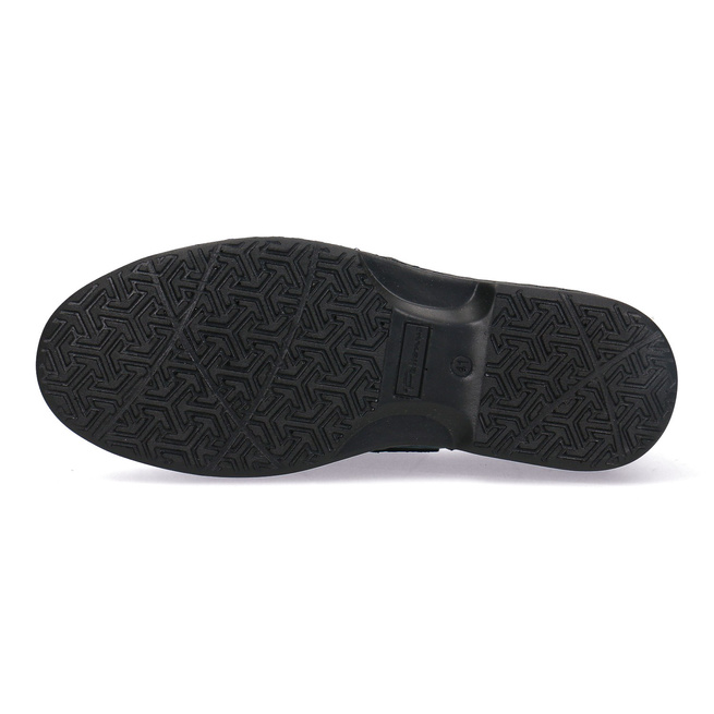 Pánské kožené polobotky Pollonus navy blue 6-0742-007