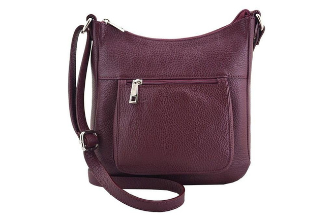 Dámská kožená kabelka - Barberini's - Maroon