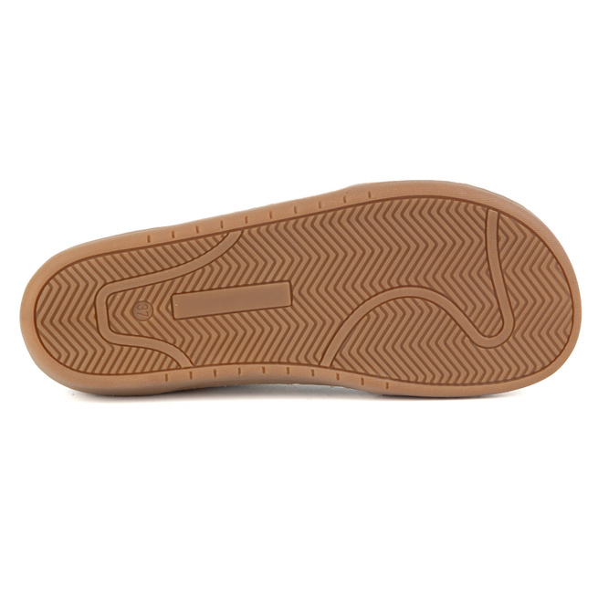 Buty barefoot damskie skórzane Olivier Eliza kwiaty beżowe