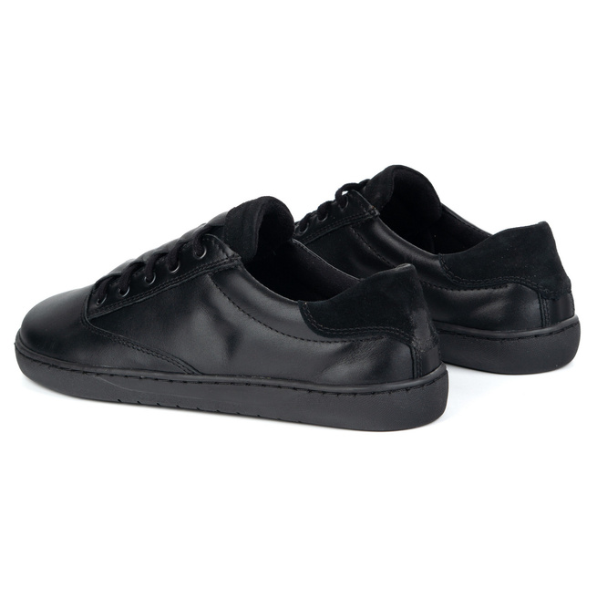 Sneakersy barefoot damskie Maja Olivier – anatomiczne buty skórzane czarne 102MP