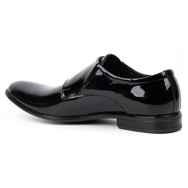 Kožené společenské boty Monki 287LU lak černá