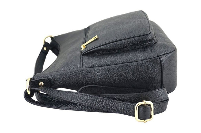 Dámská kožená kabelka - Barberini's - Grey