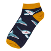 Barevné bavlněné ponožky SHARK