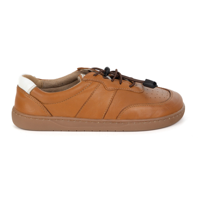 Dámské kožené boty ARIA hnědé 103MP