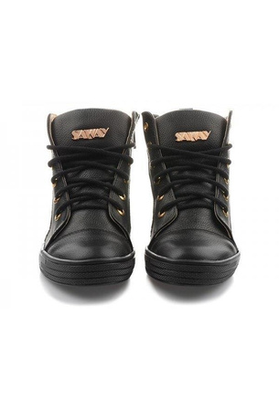Damskie sneakersy KM383 czarne