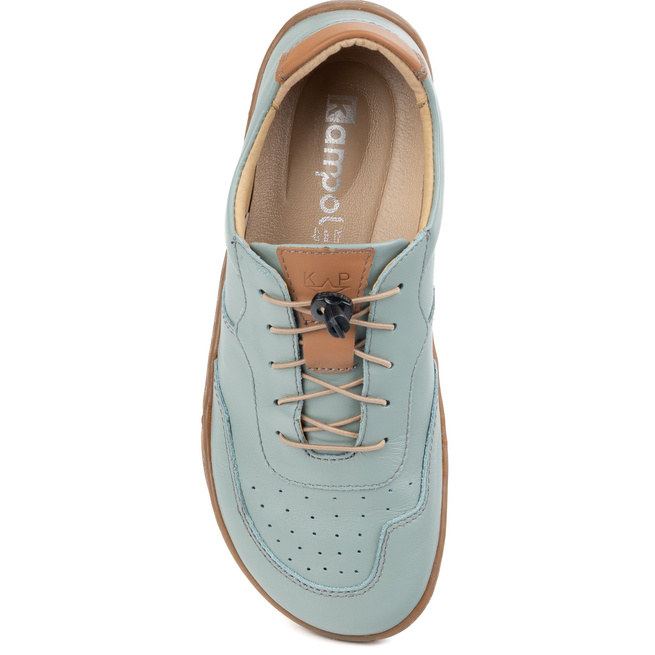 BAREFOOT minimalistyczne buty skórzane 500/24 pistacja