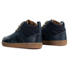 Barefoot unisex zimní kožené boty Explorer blue