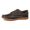 Pánská ležérní kožená obuv Model 313GT dark brown