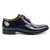 Pánská společenská kožená obuv z lakované kůže 480 navy blue