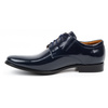 Pánská společenská kožená obuv z lakované kůže 480 navy blue