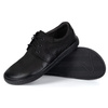 BAREFOOT Pánská minimalistická šněrovací kožená obuv 115KZ black crazy