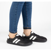 Buty skórzane damskie JOKER BLACKORWHITE 908 czarne – minimalistyczne sneakersy od Olivier