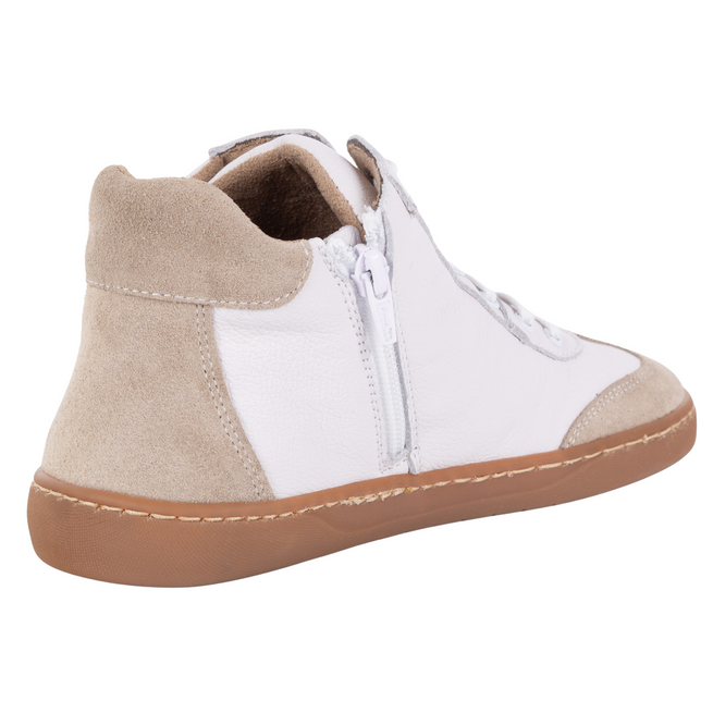 Buty barefoot minimalistyczne skórzane WASAK 0802W białe