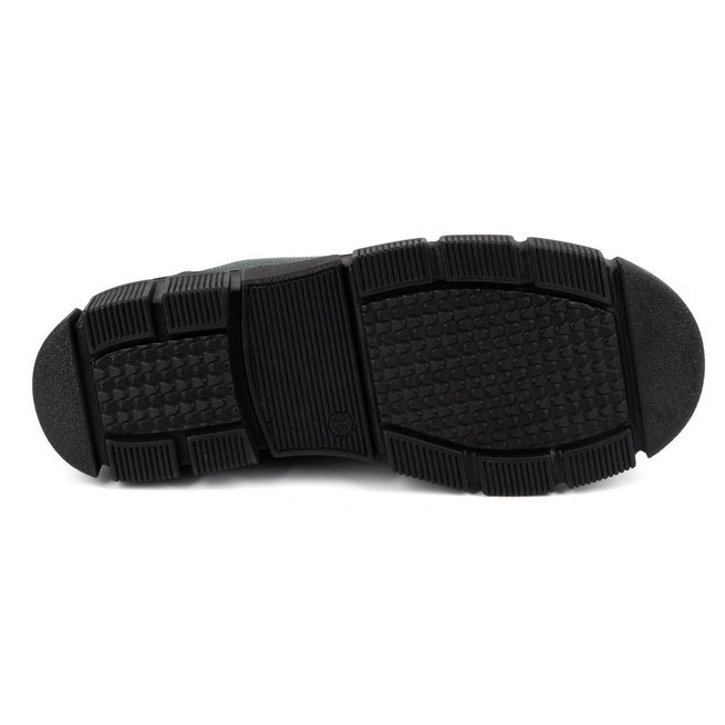 Dámské kožené polobotky 1223 zelené