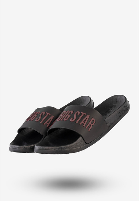 Klapki damskie Big Star SS274708 czarne