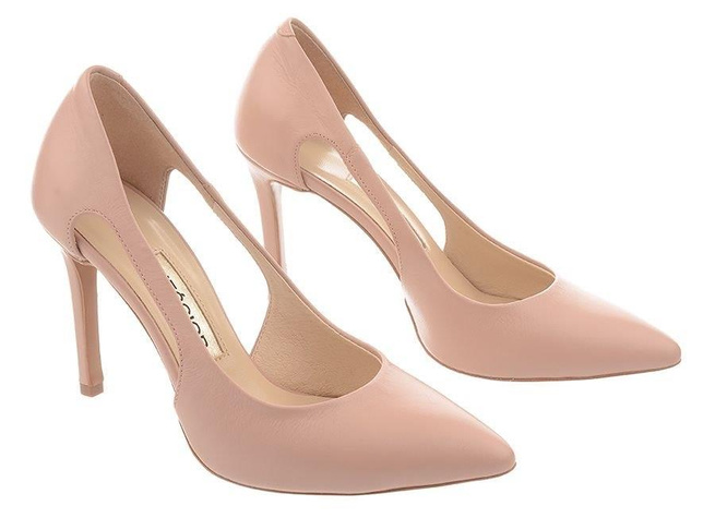 Stilettos Neścior 105-C pudrově růžová