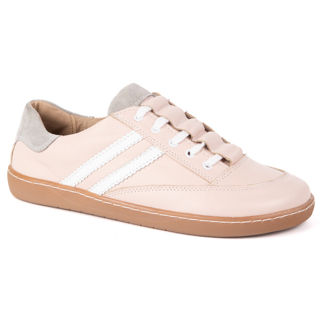 Sneakersy barefoot damskie Kaia Olivier – anatomiczne buty skórzane pudrowy róż