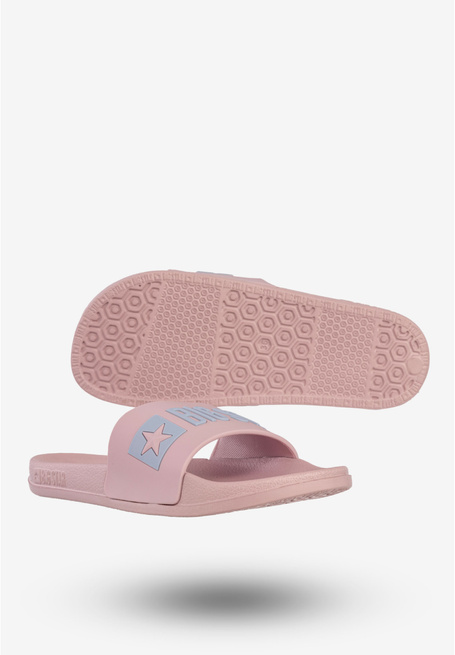 Klapki damskie Big Star SS274709 rożowe pudrowe