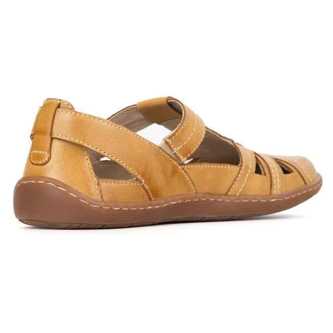 Dámské boty BAREFOOT Ultralight Olivier 1285 Polobotky na suchý zip červené