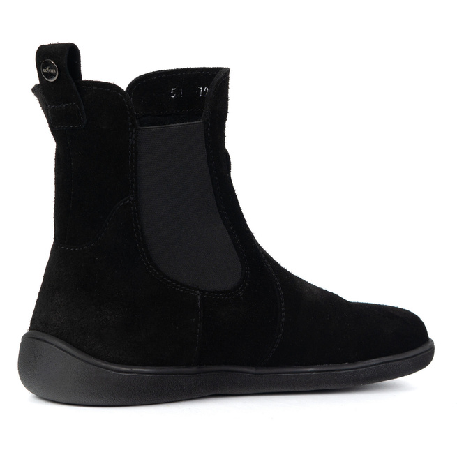 Dámské zimní boty Barefoot Olivier 1797POL black velur