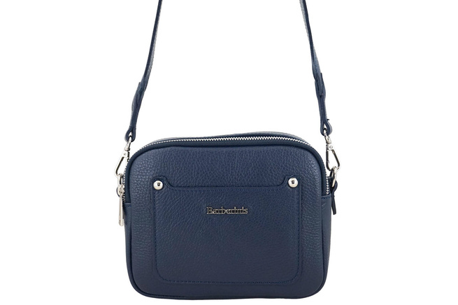 Dámské psaníčko se širokým páskem námořnická modrá