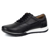 Buty męskie skórzane casual 902KNT czarne