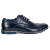 Pánská elegantní kožená obuv 276LU navy blue