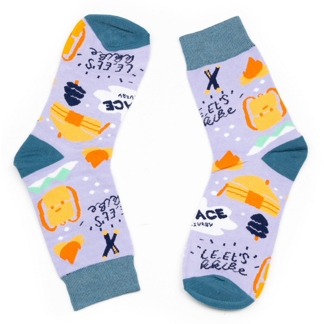 Skarpety unisex bawełniane CAMP Kolorowe