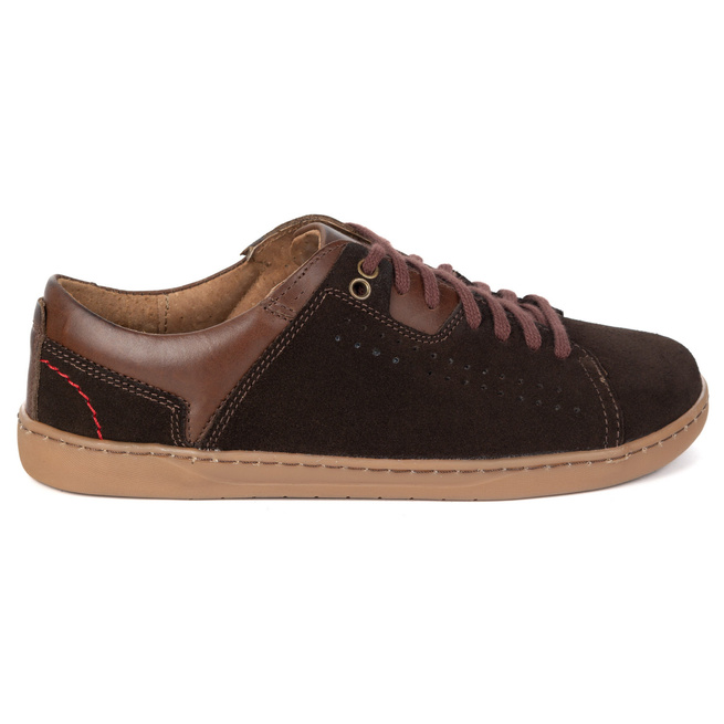 Polské barefoot pánské boty 990MP brown nubuk
