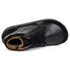 Buty damskie zimowe barefoot skórzane Z-B05 czarne