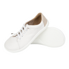Dámská minimalistická kožená obuv barefoot 0771W bílá
