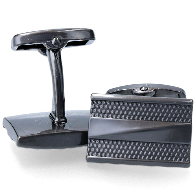 Klasické platinové manžetové knoflíčky S2