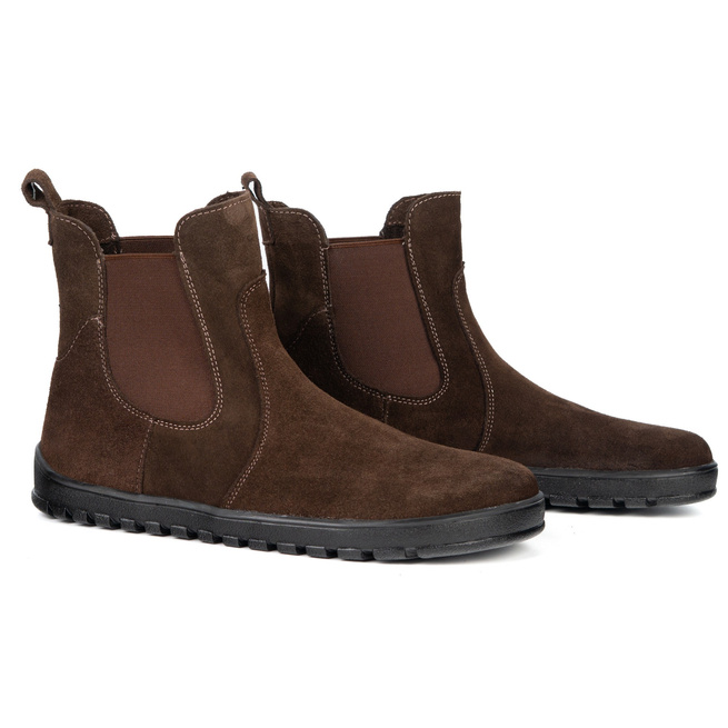 Dámské zimní boty Barefoot Olivier 1797POL beige