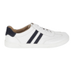 Buty męskie casual skórzane sznurowane BAREFOOT FRIENDLY 1290 białe
