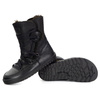 Botki damskie BAREFOOT skórzane 1802POL czarny+baran