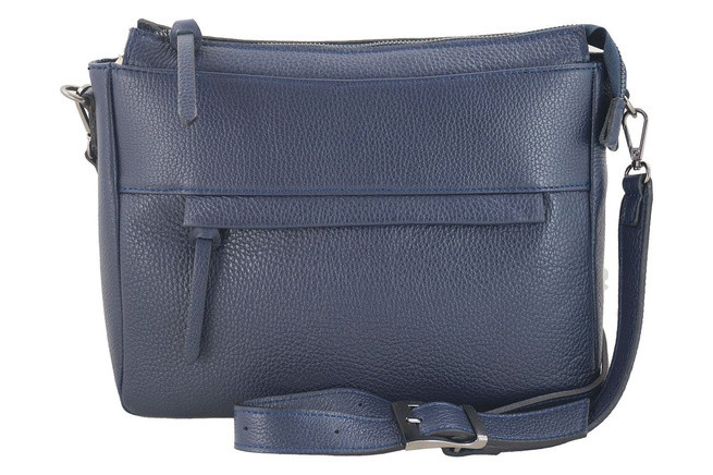 Kabelka s nastavitelným popruhem - bordó