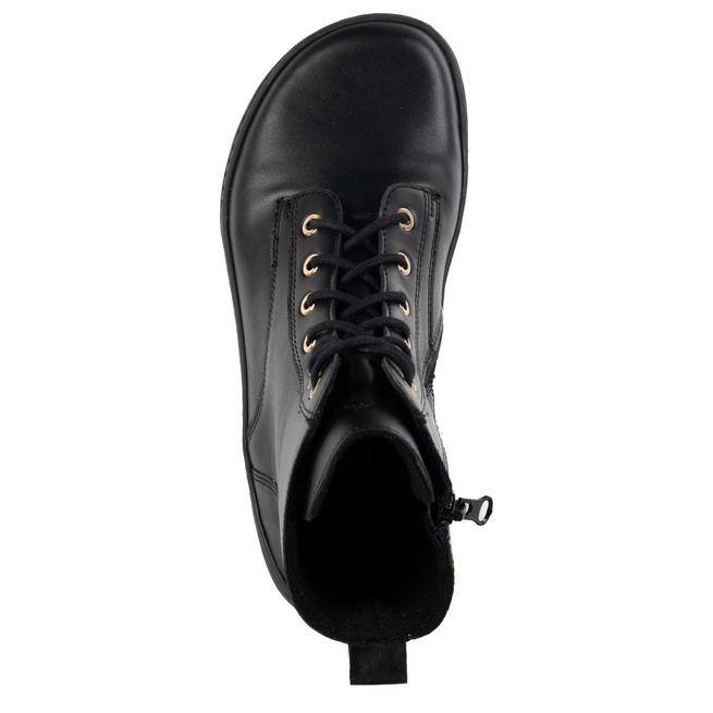 Buty damskie barefoot zimowe skórzane Olivier Liv 1303 ocieplane