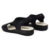 Dámské flexibilní sandály comfooty emma black glossy  