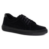 Buty męskie zamszowe skóra naturalna 7136DT czarne