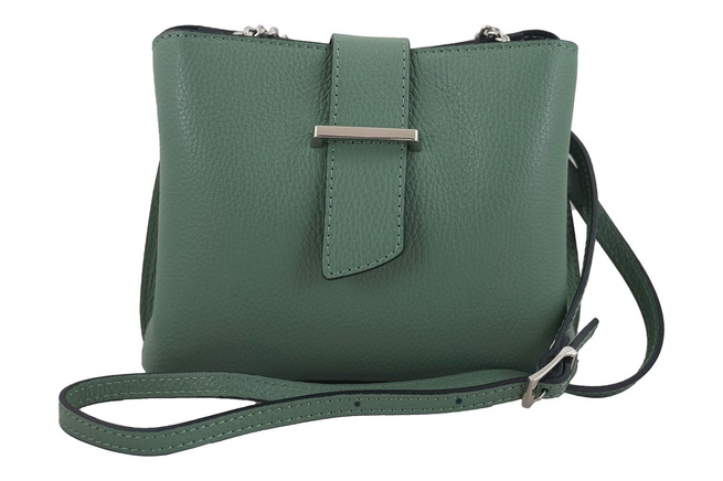 Torebka wizytowa na ramię - Zielona