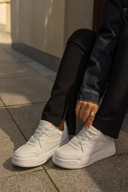 Sneakersy damskie półbuty Big Star SS274590 białe