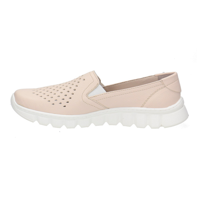 Dámské kožené nazouvací boty Pollonus slip-on 5-1632-002