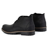 Pánské kotníkové boty kožené 2119 černé