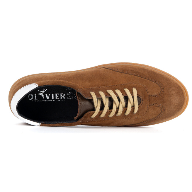 Pánské kožené mokasíny 297 navy blue