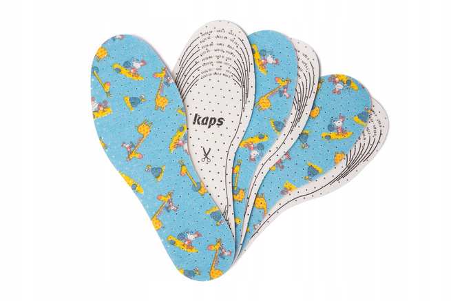 Pohodlné vložky do dětské obuvi Sweet Steps Blue for Kids - 3 páry