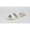 Dámské pantofle kožené highlander pantofle M62 white