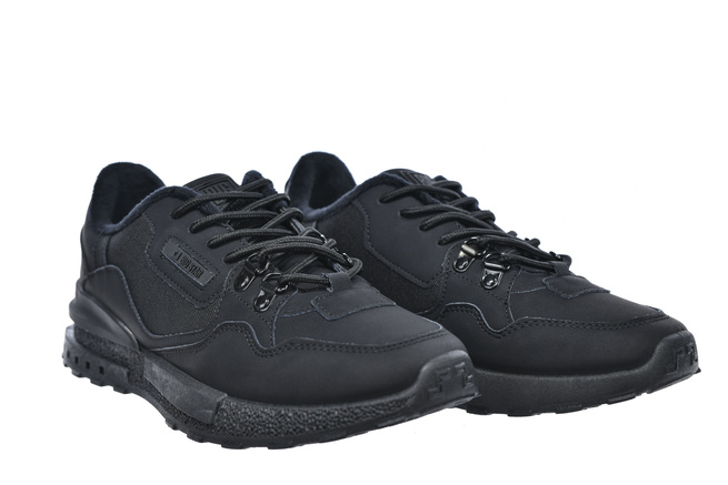 Buty męskie ocieplane Big Star SS174411 czarne